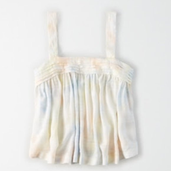 Tie Back Swing Tank Top - Picture 1 of 3